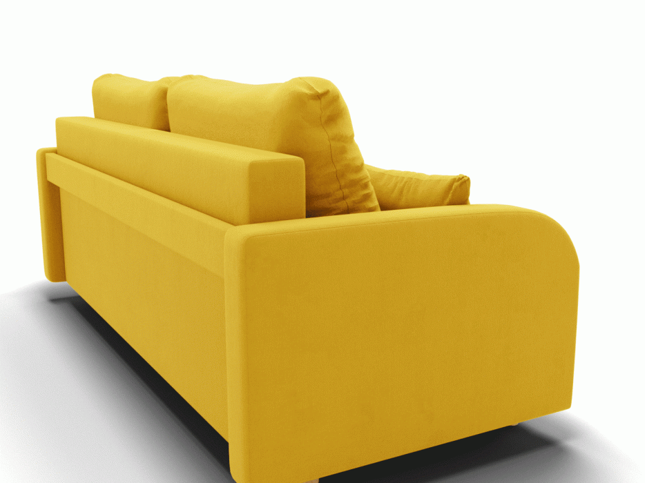 Диваны еврокнижки, Прямой диван Оазис,еврокнижка,велюр