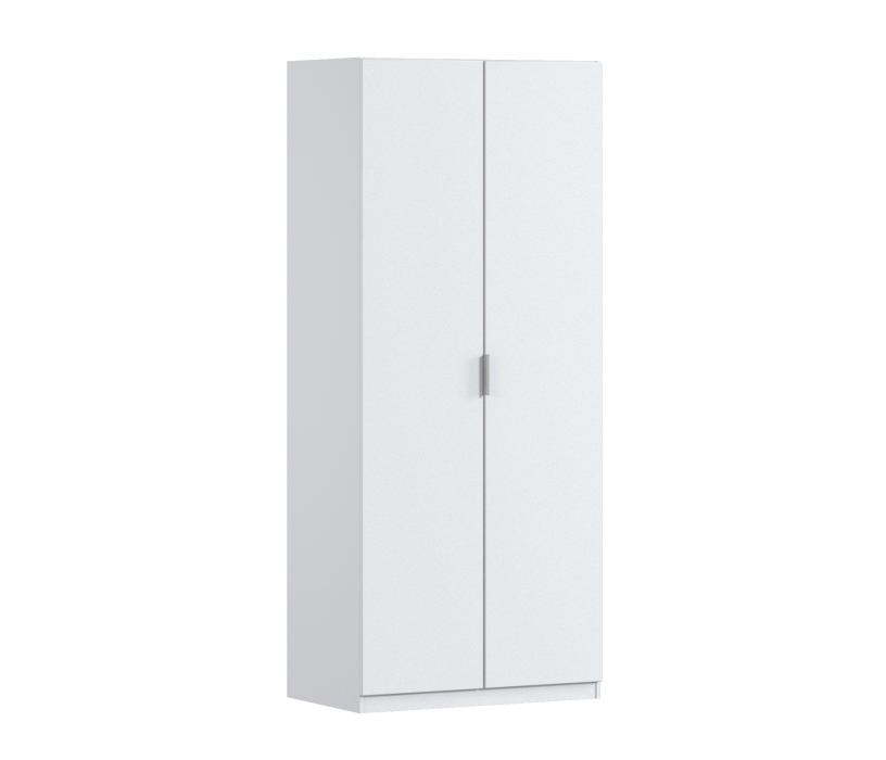 Спальня, Шкаф двухдверный Макс 1000 мм, вариант №1 (ЛДСП/МДФ)