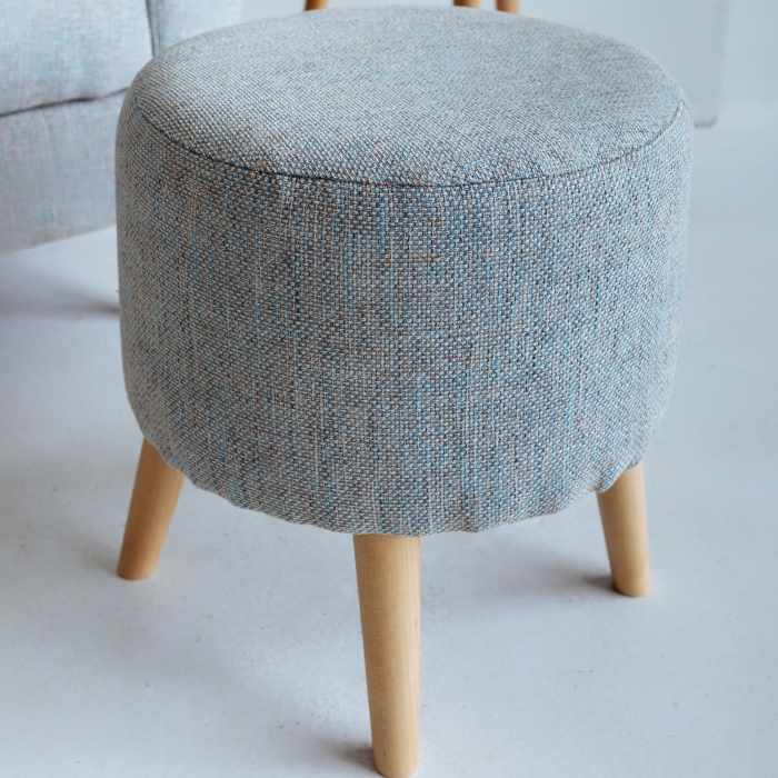 Пуф в прихожую, Пуф Лаки, рогожка