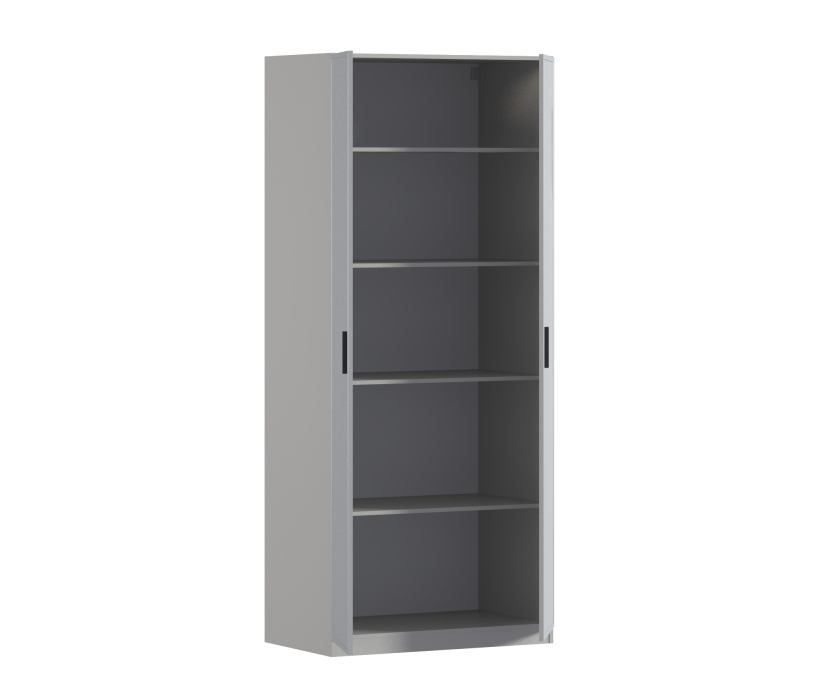 Спальня, Шкаф двухдверный Макс 1000 мм, вариант №2 (ЛДСП/МДФ)