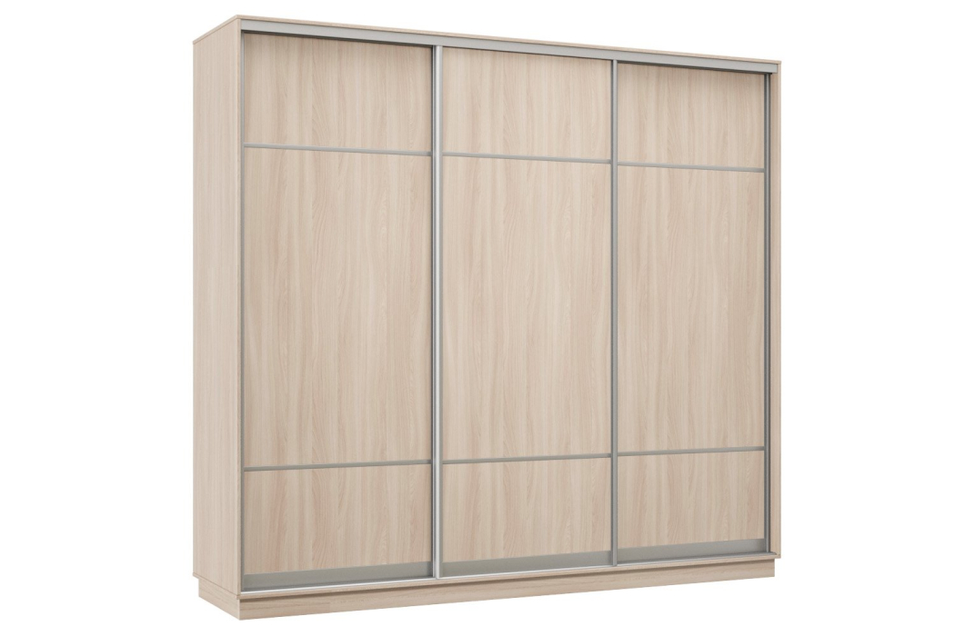 Шкафы-купе 3-х дверные, Шкаф-купе Премьер Лайт 61 (08;08;08) трехдверный