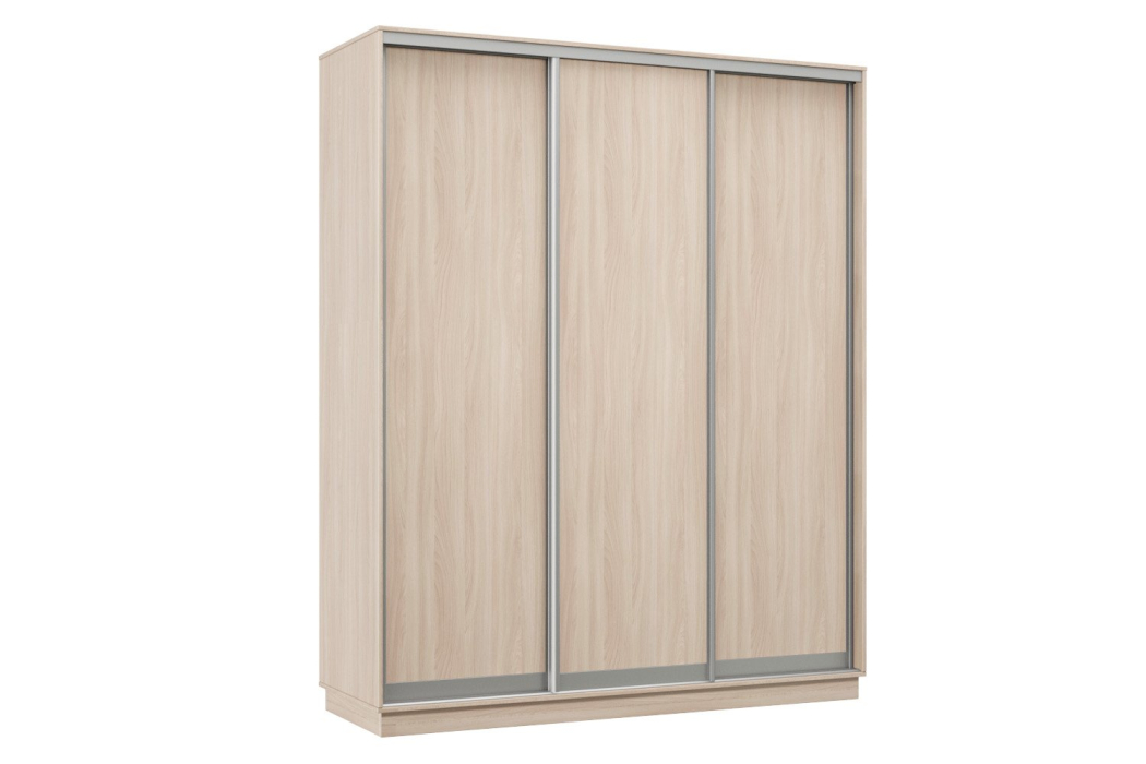 Шкафы-купе 3-х дверные, Шкаф-купе Премьер Лайт 25 (02;02;02) трехдверный