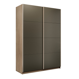 Шкаф-купе Прайм 2-х дверный Стекла хаки/Доводчики 120х57х230