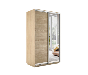 Шкаф-купе Экспресс Медиум дуо 2200 x 1400 x 600