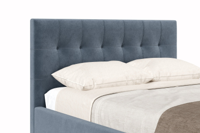 Кровать Турин 1200 с подъёмным механизмом, велюр