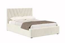 Мягкая кровать, Кровать Палермо 1400 с подъёмным механизмом, велюр