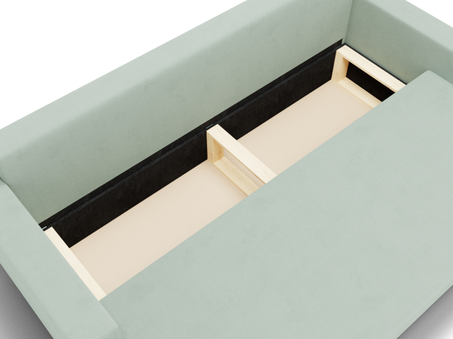 Диваны еврокнижки, Прямой диван Адам,еврокнижка,велюр