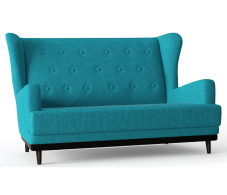 Дизайнерские диваны для гостиной, Диван прямой Барон Люкс, Рогожка