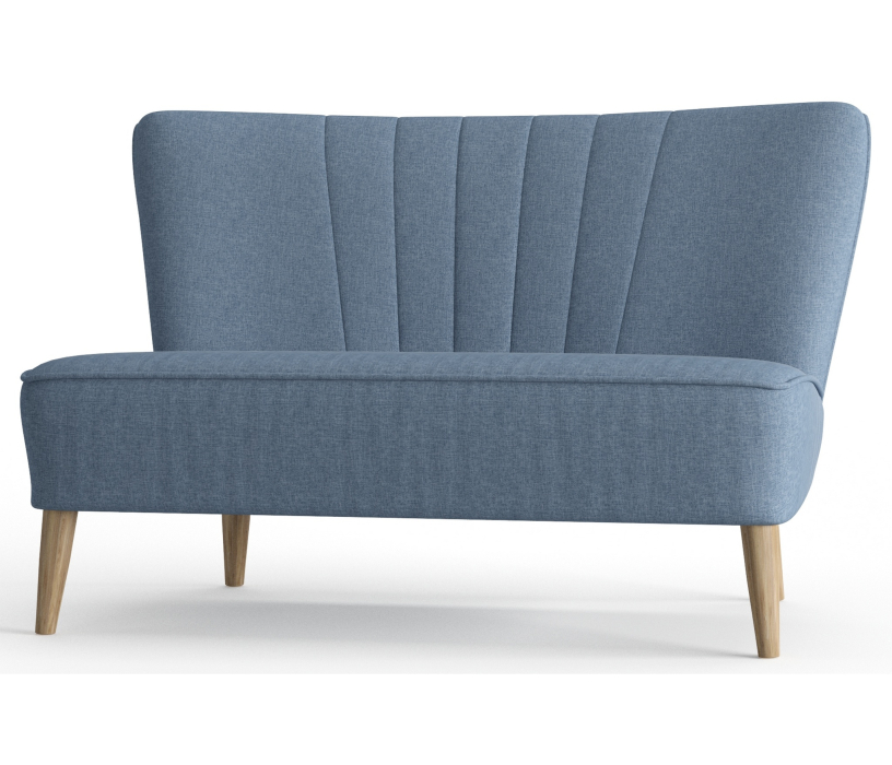 Дизайнерские диваны для гостиной, Диван прямой Зола, Рогожка