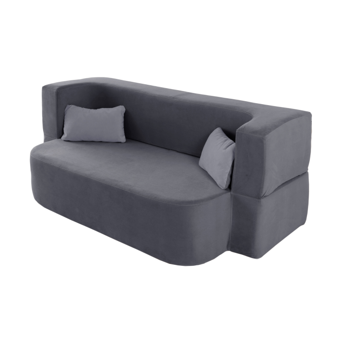 Детские диваны, Бескаркасный диван-кровать "Дадли ЛАЙТ" 1950*1050мм. велюр