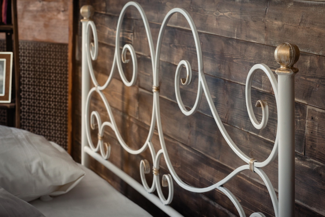 Кованые кровати, Кованая кровать Верона 1.6 с двумя спинками