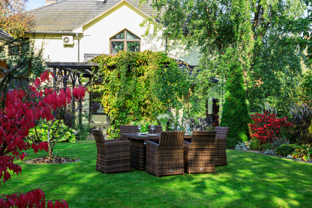 Комплекты мебели, Обеденный комплект FIONA из искусственного ротанга