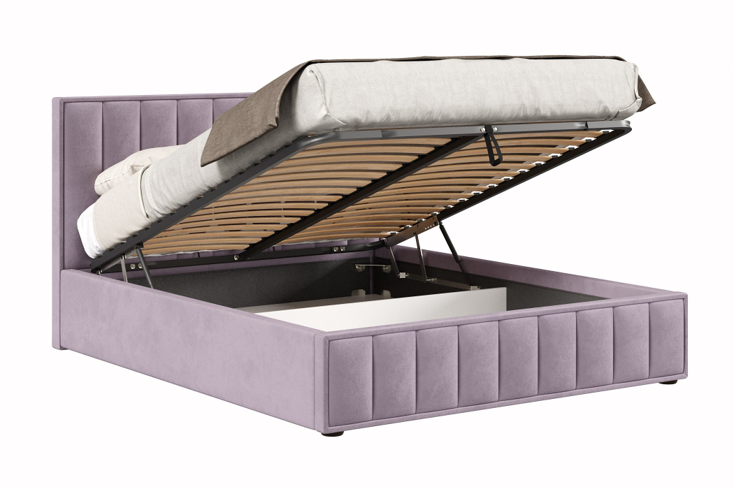 Мягкая кровать, Кровать Анкона 1600 с подъёмным механизмом