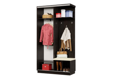 Прихожая Премьер 01 Лайт Мини 08 Правая Мягкая